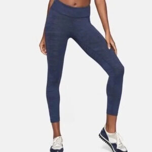 Outdoor Voices Grey Blue Space Dye Leggings